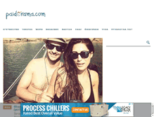 Tablet Screenshot of paidorama.com